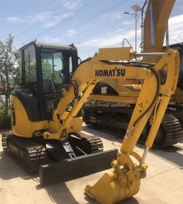 Komatsu PC35 Mini Gebrauchtbagger mit 0-2000 Arbeitsstunden Hydraulischer Crawlerbagger