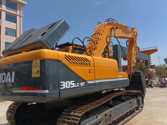 30 Tonnen 305 Crawler Bagger mit 0-2000 Arbeitsstunden in Korea Gebraucht Hyundai 305LC-9T