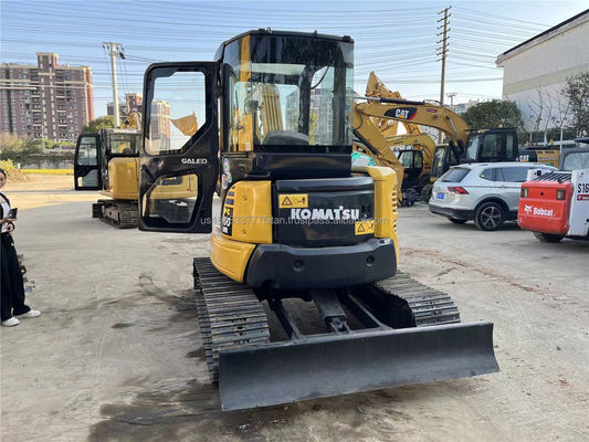 Gebrauchtes Komatsu PC50 Bagger mit Pilothouse 5020 KG Gewicht Original Hydraulikzylinder