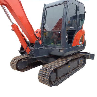 DOOSAN DX60 Bagger Ausgezeichneter Wirkungsgrad Perfekt für Hydraulikbaumaschine