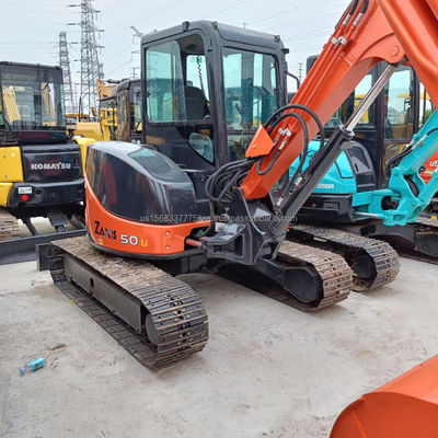 Hitachi ZX50u 5 Tonnen Mini Bagger und Hyperkinese Ihr vertrauenswürdiger Partner für schwere Arbeiten