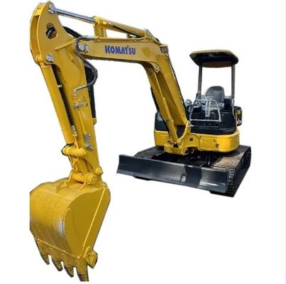 Komatsu PC56 5,6 Tonnen Hydraulik Mini Digger Crawler Bagger in gutem Zustand aus Japan