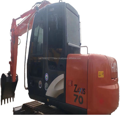 2016 Original Japan Gebraucht Hitachi ZX70 Bagger mit und Original Hydraulikpumpe