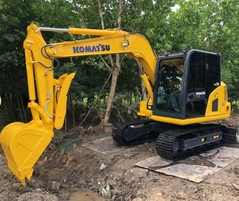 Komatsu PC70 7T Gebrauchtbagger mit 0,2m3 Eimer-Kapazität und gutem Laufzustand