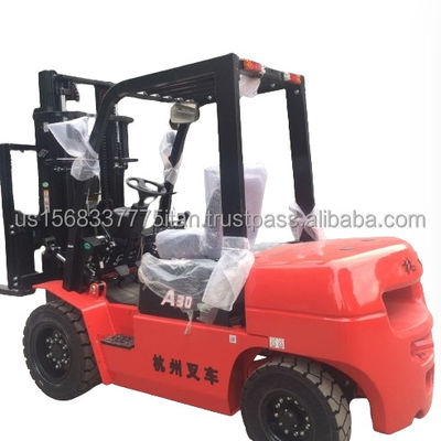 Hangcha A30 3 Tonnen Diesel Gabelstapler mit 45 kW Motor und ausgezeichnetem Zustand von Hangzhou