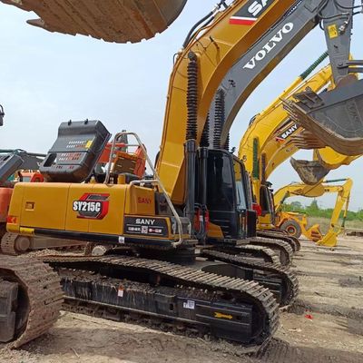 2016 SANY SY215C 215C Gebrauchtbagger 21,5 Tonnen Hydraulischer Bagger mit Motor SANY