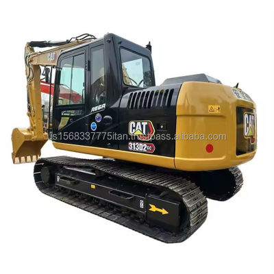 313D2GC Caterpillar Bagger 74,5 kw 13000 KG Gebrauchtes Crawler Bagger für den Bau