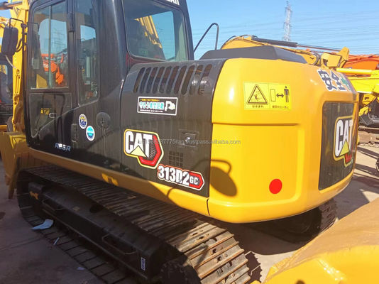 313D2GC Caterpillar Bagger 74,5 kw 13000 KG Gebrauchtes Crawler Bagger für den Bau