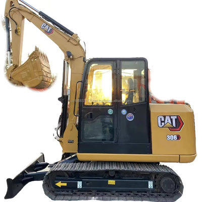 CAT 306E2 Hydraulischer Bagger mit 34,7 kW Leistung und Originalhydraulikzylinder