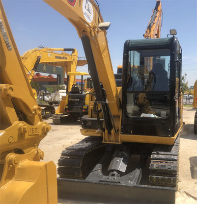 CAT 306E2 Hydraulischer Bagger mit 34,7 kW Leistung und Originalhydraulikzylinder