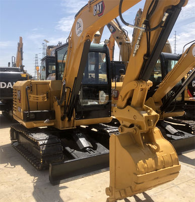 CAT 306E2 Hydraulischer Bagger mit 34,7 kW Leistung und Originalhydraulikzylinder