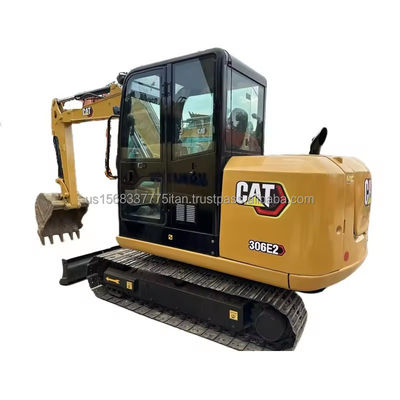 Caterpillar 306E2 Hydraulischer Minibagger 6TON Betriebsgewicht 0,25M3 Eimerkapazität