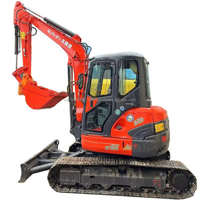 KUBOTA KXU55 Bagger mit Original-Hydraulikzylinder und Betriebsgewicht von 6 TON