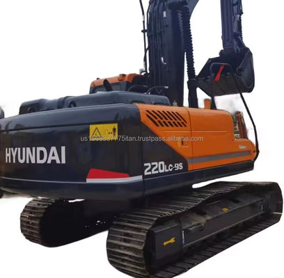 22 Tonnen gebrauchtes Hyundai 220 Crawler Bagger aus Korea mit hervorragender Leistung
