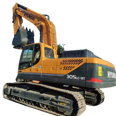 305LC-9T Modell 30 Tonnen 305 Crawler Bagger aus Korea mit Hyundai Motor und 198 kW