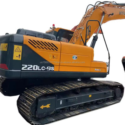 Gebraucht Hyundai 220 Modell Crawler Bagger aus Korea 22 Tonnen Harga Bagger Hyundai