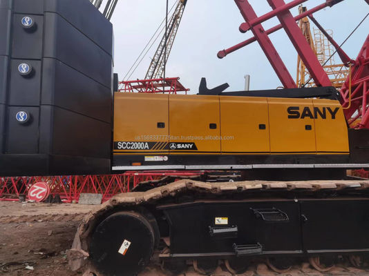 Gebraucht SANY SCC2000A Crawler Crane 20000 kg Ausgezeichnete Leistung Baumaschine