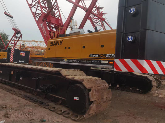 Gebraucht SANY SCC2000A Crawler Crane 20000 kg Ausgezeichnete Leistung Baumaschine