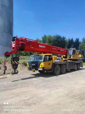 Gebraucht SANY 80-Tonnen-Kran und hervorragende Leistung für Bauvorhaben