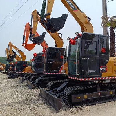 Sany SY75C Pro Exkavator mit 7 Tonnen Betriebsgewicht