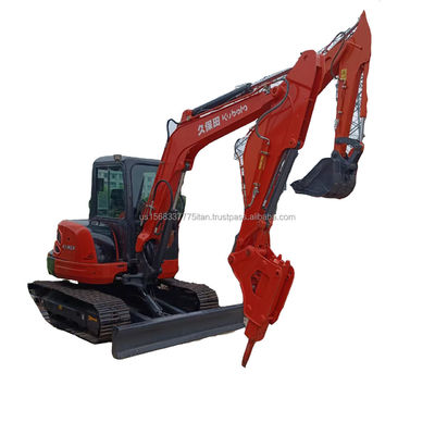 Billiges Gebraucht-Kubota KX163 Bagger mit Original-Hydraulikzylinder und Features