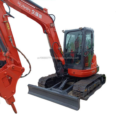 Gebrauchtes KUBOTA KX163 Bagger mit Original-Hydraulikventil und Betriebsgewicht von 6TON