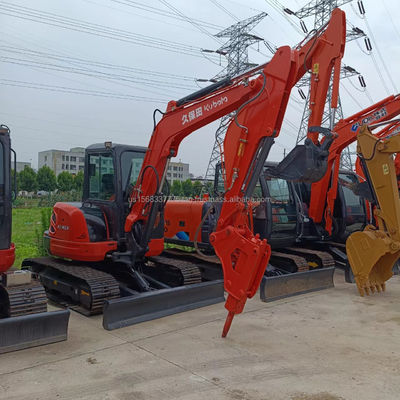 Gebrauchtes KUBOTA KX163 Bagger mit Original-Hydraulikventil und Betriebsgewicht von 6TON