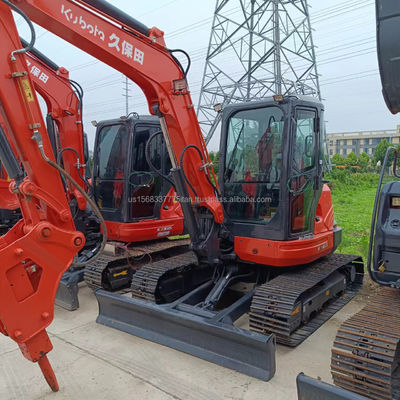 Gebrauchtes KUBOTA KX163 Bagger mit Original-Hydraulikventil und Betriebsgewicht von 6TON