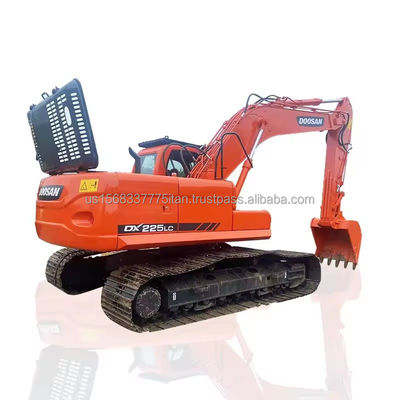 Gute Effizienz DOOSAN DH225 Bagger mit 1,2 m3 Eimerkapazität und geringen Arbeitszeiten