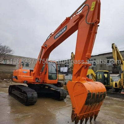 Hydraulischer Doosan Crawler Bagger DH220LC 220 auf dem koreanischen Baumaschinenmarkt