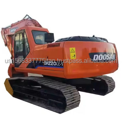 DOOSAN DH220LC-7 Bagger 98kw Motor Crawler Bagger für schnellen Versand und Verkauf