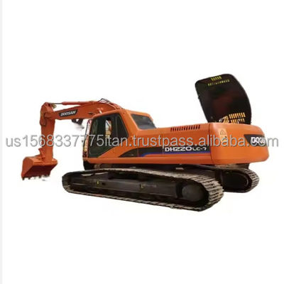 20 Tonnen Doosan DH220 Crawler Bagger mit 0,5m3 Eimerkapazität und aktiven Eigenschaften
