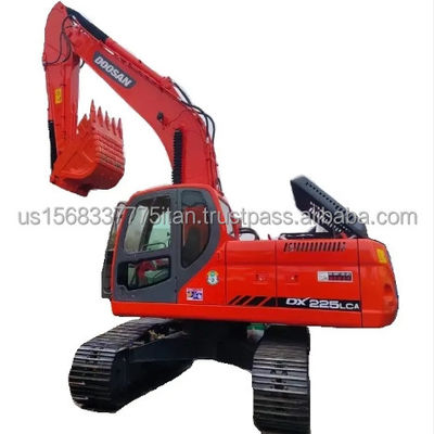Exportierte Doosan DX225 DH225 Bagger mit geringer Arbeitszeit und hohem Betriebsgewicht