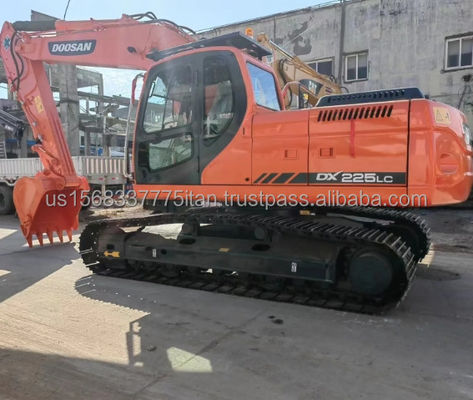 Exportierte Doosan DX225 DH225 Bagger mit geringer Arbeitszeit und hohem Betriebsgewicht