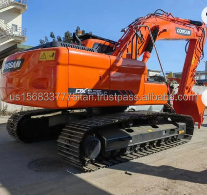 Exportierte Doosan DX225 DH225 Bagger mit geringer Arbeitszeit und hohem Betriebsgewicht