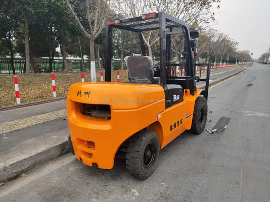 Ausgezeichneter Zustand 5000 kg Hangzhou R50 Gebraucht Gabelstapler für Baustoffgeschäfte