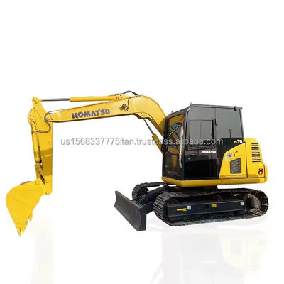 GebrauchtVerkauf Hydraulischer Bagger Crawler Gebrauchtbagger Harga Komatsu PC70
