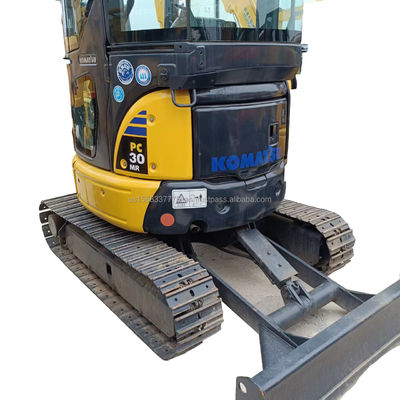Original Hydraulischer Bagger 3 Tonnen Minibagger Komatsu PC30MR Gebrauchtes Crawler 2016 Jahr