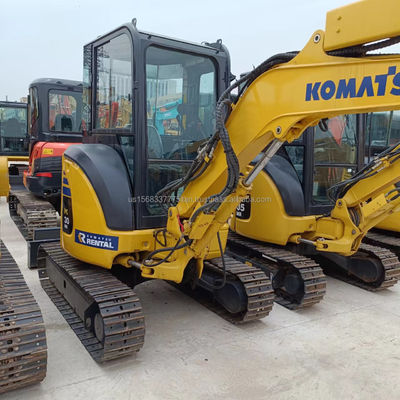 3 Tonnen kleiner Bagger Komatsu PC30MR mit Original-Hydraulikventil und Zylinder