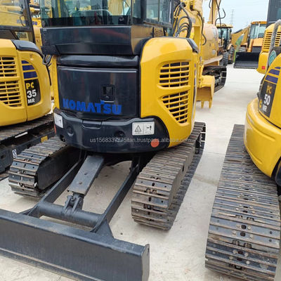 3 Tonnen kleiner Bagger Komatsu PC30MR mit Original-Hydraulikventil und Zylinder