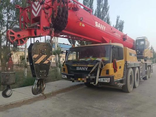 Gebraucht SANY 80 Tonnen Kran mit 80 Tonnen Nennlastkapazität und andere hydraulische Pumpe
