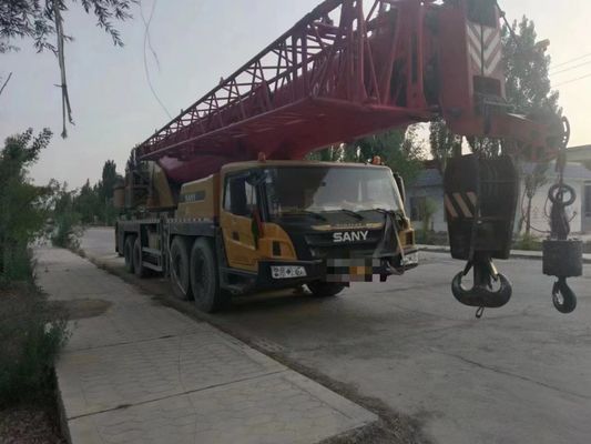 Gebraucht SANY 80 Tonnen Kran mit 80 Tonnen Nennlastkapazität und andere hydraulische Pumpe