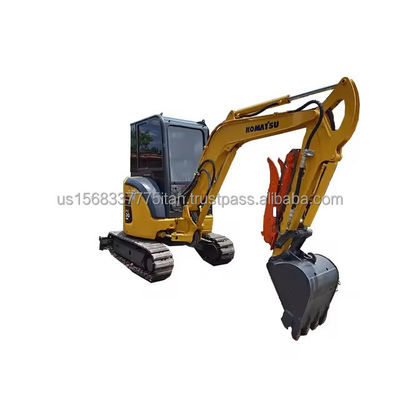 3000 KG Gebraucht-Hydraulische Bagger-Crawler Komatsu PC30MR mit Original-Hydraulische Pumpe