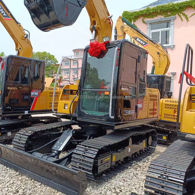 36 kw SANY Sy95c Bagger mit 0,38 M3 Eimerkapazität und ISUZU Kawasaki Hydraulikpumpe