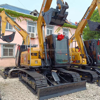 36 kw SANY Sy95c Bagger mit 0,38 M3 Eimerkapazität und ISUZU Kawasaki Hydraulikpumpe