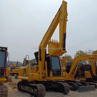 Shanghai gute gebrauchte Bagger Komatsu PC130 mit 13000 KG Gewicht und 48 kW Leistung