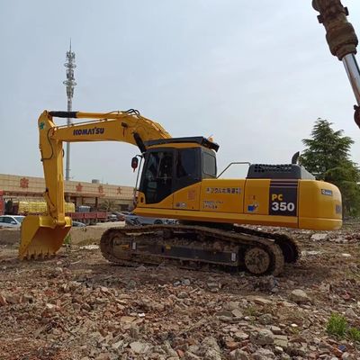 Vorrat Japan Gebraucht Komatsu PC350 Bagger 2016 Jahr 30000 KG Maschinengewicht