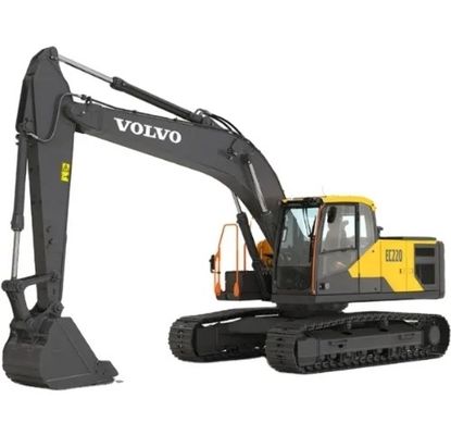 Originalentwurf Volvo EC220 EC240 Bagger 22 Tonnen Maschinengewicht und 119 kW Leistung