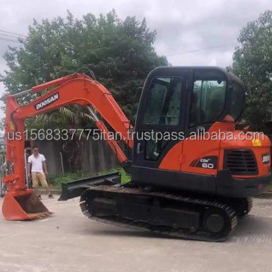 Doosan Bagger 6TON Dx60 Baugraben Bagger Original weniger Arbeitszeit