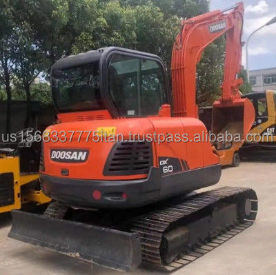 Doosan Bagger 6TON Dx60 Baugraben Bagger Original weniger Arbeitszeit